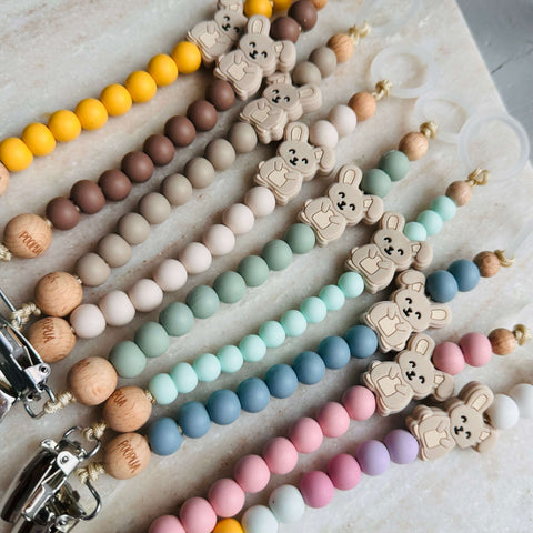 tuttinauha pupu söpö vauvalle tuttiketju
